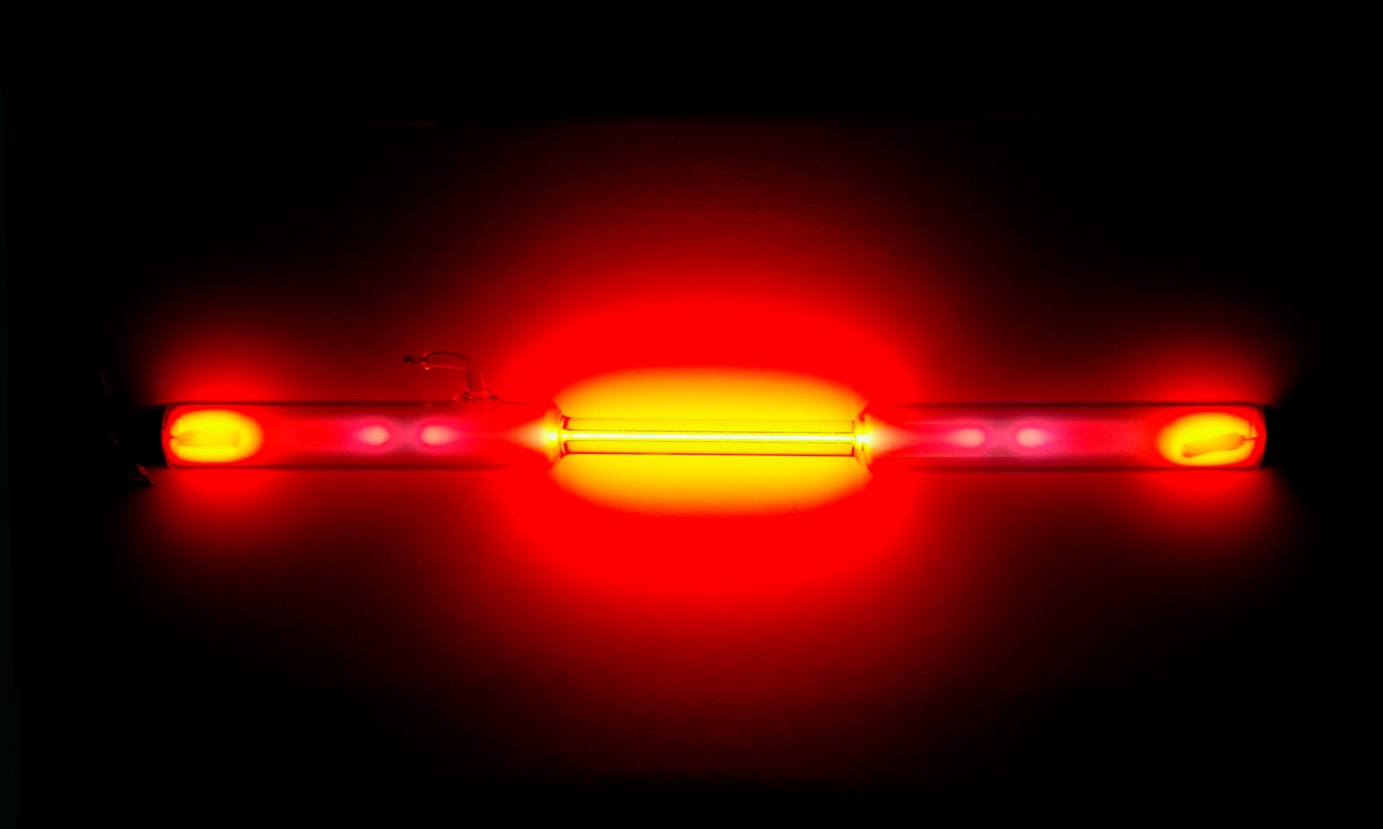 A discharge tube light to demonstrate light is never just functional. It is emotional, architectural, and a quiet force behind connection. It is an essential part of The Circle, a design stay for two.